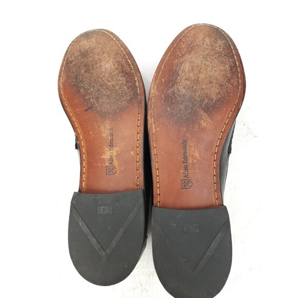 Allen Edmonds SCHREIER  Men\'s Tassel Loafers 11 B Black Dress Shoes DISCONTINUED main image 3